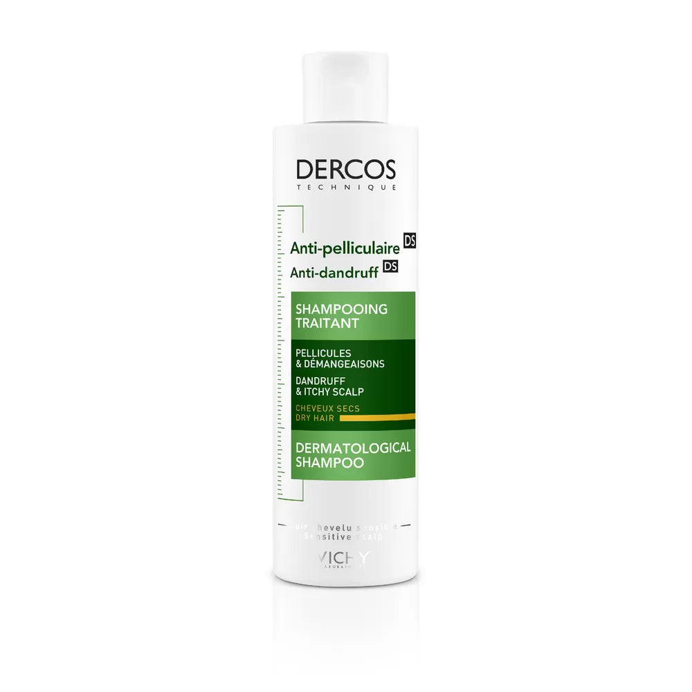 DERCOS SHAMPOOING ANTI-PELLICULAIRE DS CHEVEUX SECS 200 ML