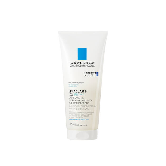 LA ROCHE-POSAY EFFACLAR H ISO-BIOME CRÈME LAVANTE HYDRATANTE - 200 ML