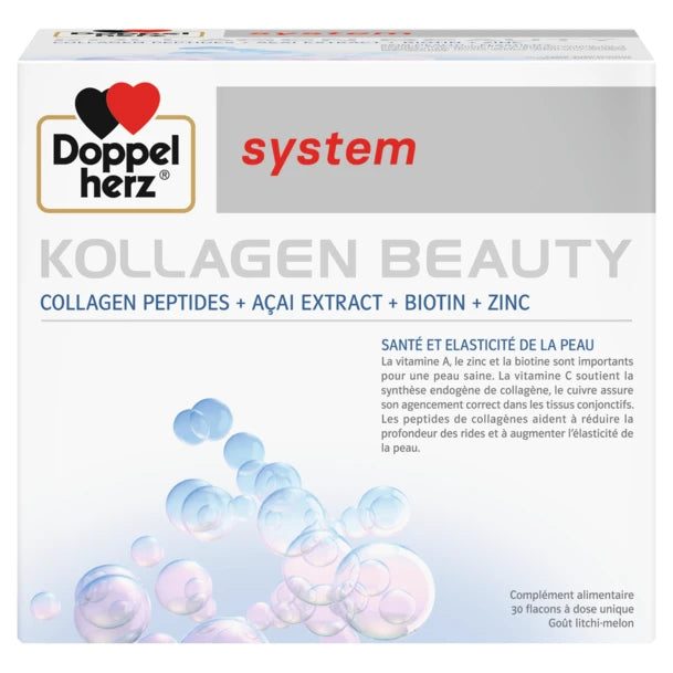 DOPPELHERZ KOLLAGEN BEAUTY - 30 FLACONS