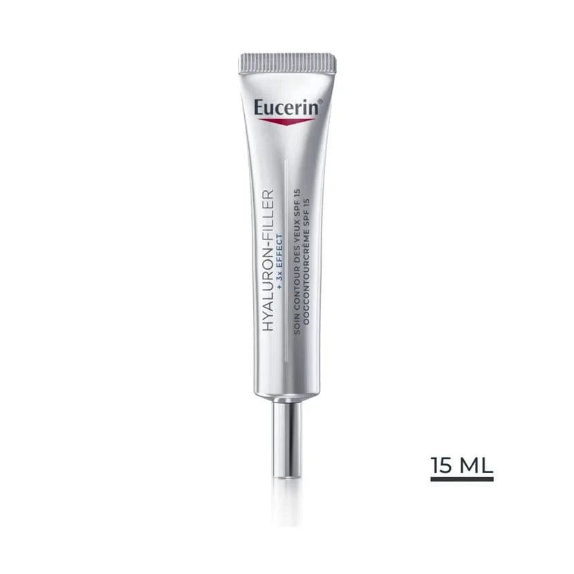 EUCERIN HYALURON-FILLER + 3X EFFECT SOIN CONTOUR DES YEUX SPF15 - 15 ML