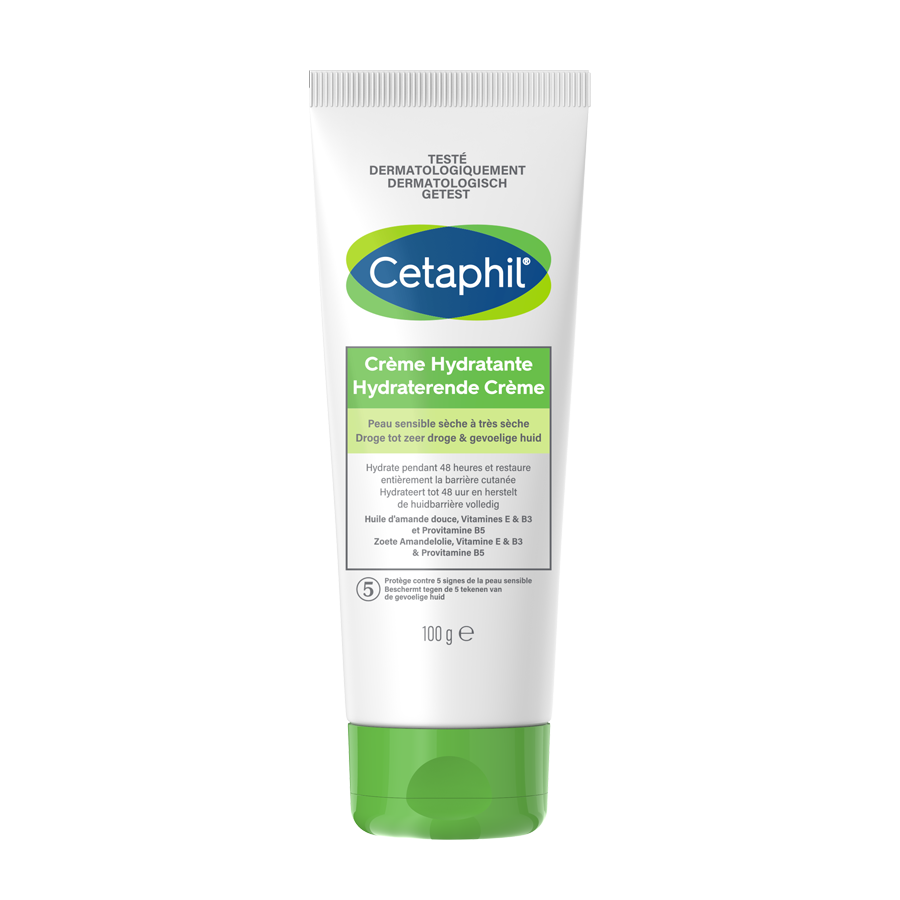 CETAPHIL CRÈME HYDRATANTE HAUTE TOLÉRANCE – 100 G