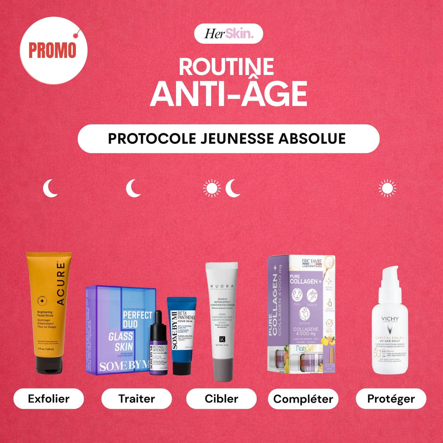 ROUTINE ANTI-ÂGE – PROTOCOLE JEUNESSE ABSOLUE