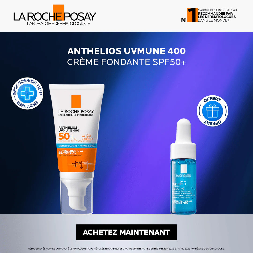 LA ROCHE POSAY ANTHELIOS UVMUNE 400 CRÈME HYDRATANTE SOLAIRE INVISIBLE - 50 ML
