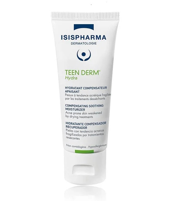 ISISPHARMA TEEN DERM HYDRA HYDRATANT COMPENSATEUR APAISANT - 40 ML