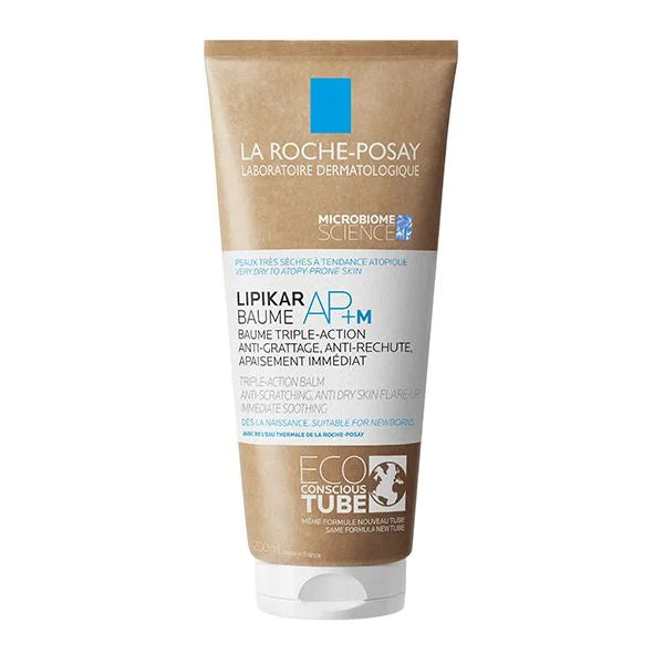 LA ROCHE-POSAY LIPIKAR BAUME AP+M TUBE ÉCO-RESPONSABLE PEAU SÈCHE ET ECZÉMA ATOPIQUE - 200 ML