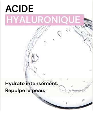 ACIDE HYALURONIQUE — Hydrate intensement. Repulpe la peau.